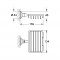 Полиця для ванної кімнати Grohe Essentials Authentic (40659001) - Фото 1