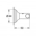 Крючок Grohe Essentials Authentic 40656001 - Фото 1