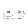 Держатель для туалетной бумаги Grohe Essentials Authentic 40657001 - Фото 1