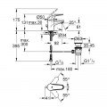 Змішувач для раковини S-розміру Grohe Euroeco New (23262000) - Фото 1