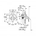 Змішувач прихованого монтажу для ванни Grohe Euroeco 32747000 - Фото 1