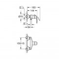 Набор смесителей Grohe Eurosmart M-Size 123244M - Фото 1