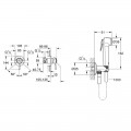 Набор смесителей для гигиенического душа Grohe BauClassic 2904800S - Фото 1