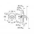 Душовий комплект прихованого монтажу Grohe EX Euroeco New (26000004) - Фото 2