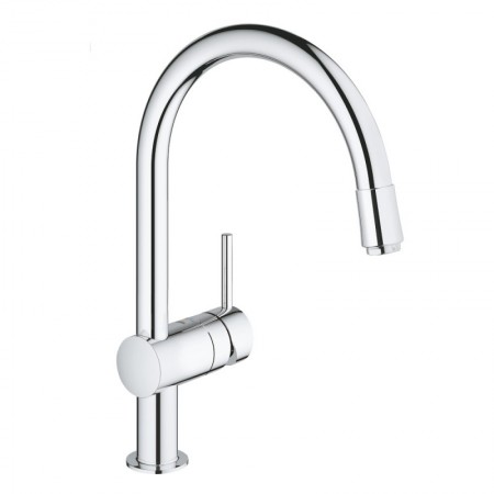 Змішувач для кухні з висувним виливом Grohe Minta (32918000)