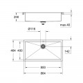 Мийка кухонна Grohe EX Sink K700 (80 cm) (31580SD0) - Фото 1