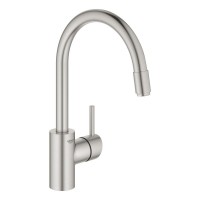 Змішувач для кухні з висувним виливом Grohe Concetto new (32663DC3)