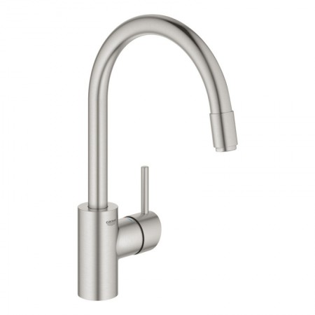 Змішувач для кухні з висувним виливом Grohe Concetto new (32663DC3)