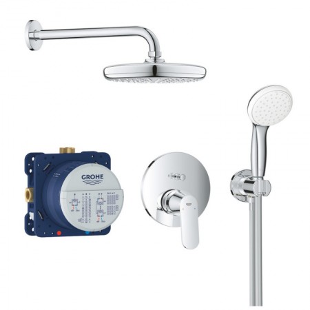 Душова система прихованого монтажу зі змішувачем Grohe Eurosmart Cosmopolitan (25219001)