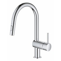 Змішувач для кухні з висувним виливом Grohe Minta (32321002)