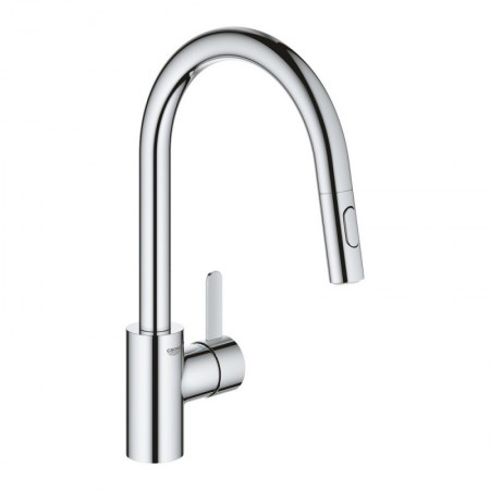 Змішувач для кухні з висувним виливом Grohe Eurosmart Cosmopolitan (31481001)