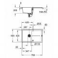 Кухонная мойка Grohe Sink K400 31639AP0 - Фото 1