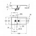 Композитна мийка для кухні Grohe K400 (31642AT0) - Фото 1