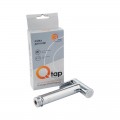Лійка для гігієнічного душу Qtap Rucni округла QTCRMB020 Chrome (Bidet) - Фото 1