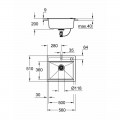 Композитна мийка для кухні Grohe K700 (31651AT0) - Фото 1