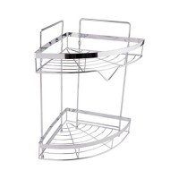 Полиця кутова Lidz Oreo 0605 2 ярусна LDORE0605CRM32483 Chrome