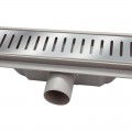 Трап линейный Q-tap Dry FA304-700 с нержавеющей решеткой 700х73 - Фото 3