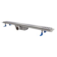 Трап линейный Q-tap Dry FA304-800 с нержавеющей решеткой 800х73