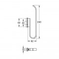 Держатель для запасной туалетной бумаги Grohe Selection 41067000 - Фото 1