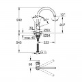 Змішувач для кухні Grohe BauClassic New (31234001) - Фото 1