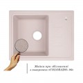 Кухонная мойка Lidz 620x435/200 COL-06 (LIDZCOL06620435200) - Фото 2