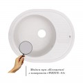 Кухонная мойка Lidz 620x500/200 WHI-01 (LIDZWHI01615500200) - Фото 2