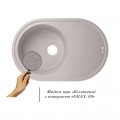 Кухонная мойка Lidz 780x500/200 GRA-09 (LIDZGRA09780500200) - Фото 2