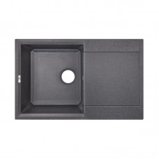 Кухонная мойка Lidz 790x495/230 BLA-03 (LIDZBLA03790495230)