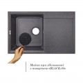 Кухонная мойка Lidz 790x495/230 BLA-03 (LIDZBLA03790495230) - Фото 7