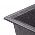 Кухонная мойка Lidz 790x495/230 BLA-03 (LIDZBLA03790495230) - Фото 3