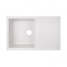 Кухонна мийка Lidz 790x495/230 WHI-01 (LIDZWHI01790495230)