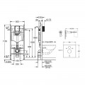 Инсталляция для унитаза Grohe Rapid SL комплект 3 в 1 3884000G - Фото 1