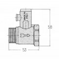 Підривний клапан Icma 1/2