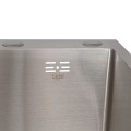 Мийка для кухні інтегрована Lidz Handmade H6350L крило ліворуч (LDH6350BRUL45588) Brushed Steel 3,0/1,0 мм - Фото 3