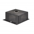 Мойка для кухни интегрированная Lidz Handmade H5050 (LDH5050BRU35375) Brushed Steel 3,0/1,0 мм - Фото 4