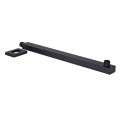 Кронштейн для верхнего душа Qtap Trubice 400 мм прямоугольный QTTRU120BLM45929 Black Matt - Фото 3