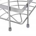 Полиця кутова Lidz Oreo 0606 3 ярусна LDORE0606CRM32484 Chrome - Фото 3