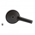 Лійка для ручного душу Qtap Rucni 120 мм округла QTRUCA120O3KBB Black Matt - Фото 1
