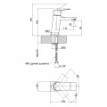 Смеситель для раковины Qtap Nihonto 1022101CB - Фото 4