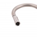 Змішувач для кухні Qtap Evicka з висувним виливом QTEVI91103UN Brushed Nickel PVD - Фото 6