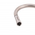Змішувач для кухні Qtap Baruska з висувним виливом QTBAR9137103UN Brushed Nickel PVD - Фото 3