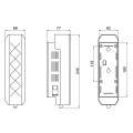 Диспенсер для мила Qtap Pohodli QTDM350CP1 Chrome (Dávkovač) - Фото 5