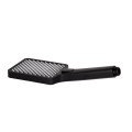 Лійка для ручного душу Qtap Rucni 140x95 мм прямокутна QTRUC125BLM45959 Black Matt - Фото 2