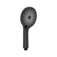 Лейка для ручного душа Lidz Niagara 32 120 мм округлая LDNIA32BLM47555 Matt Black