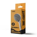 Лійка для ручного душу Лейки Lidz Niagara 11 98 мм округла LDNIA11CRM35464 Chrome - Фото 4