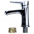 Смеситель для раковины литой на гайке AQUATICA HK Ø35 (HK-1A130C) - Фото 3