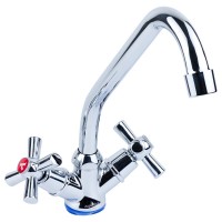 Змішувач для кухні PM 1/2" економ на гайці AQUATICA (PM-1B157C)