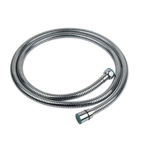 Шланг для душа 1/2 "SS хромований розтяжної з підшипником 150-210см AQUATICA XB-8153 (9792020)