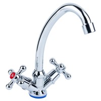 Змішувач для кухні QM 1/2" економ на гайці AQUATICA (QM-1B159C)