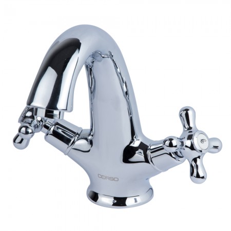Смеситель для раковины литой на шпильке CORSO ARNO 1/2" (FE-2A152C) (9679000)